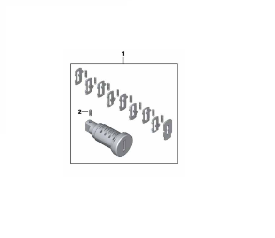 Cilinderslot aluminium koffer